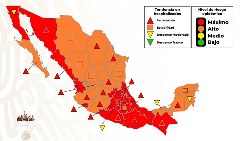 covid-19 mexico naranja