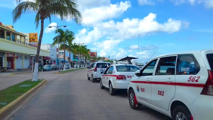 taxistas cozumel