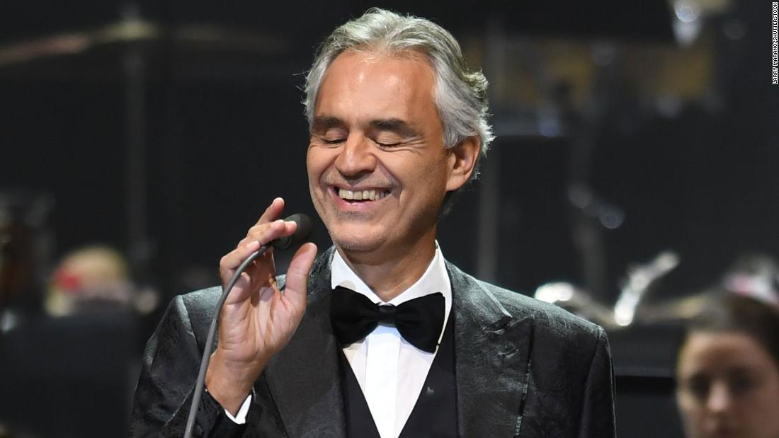 andrea Bocelli en riviera Maya