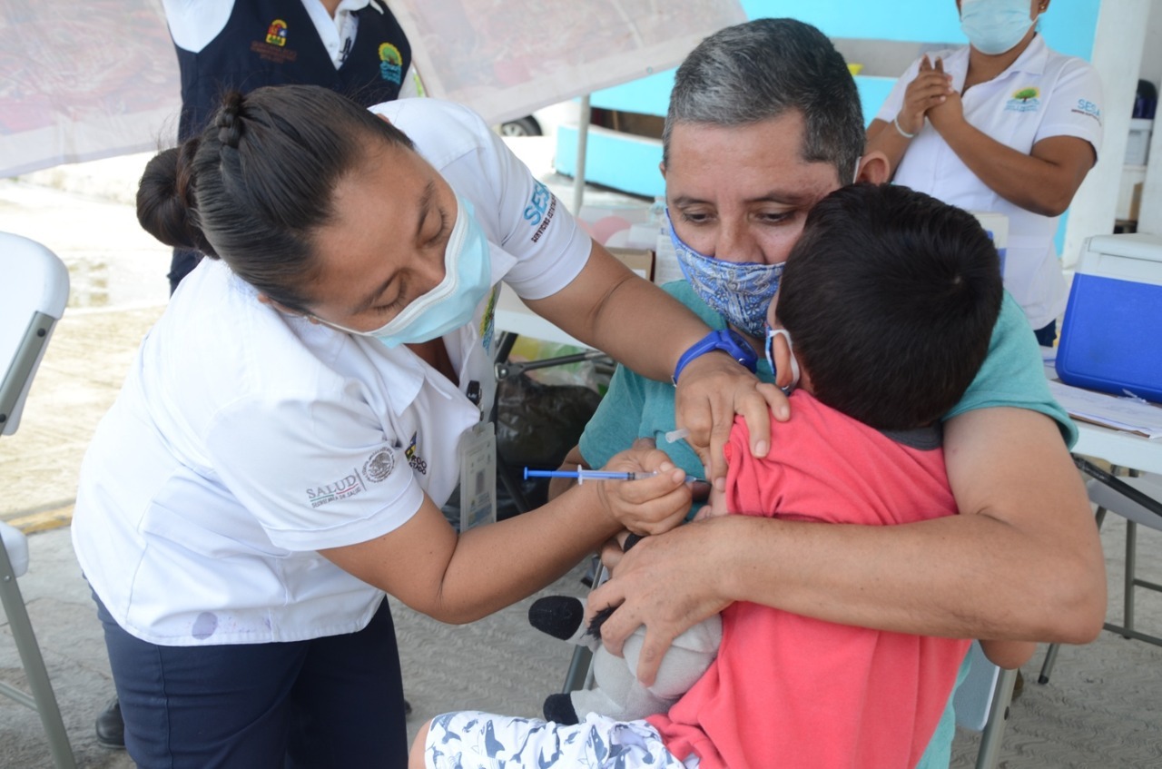 vacunación en Chetumal